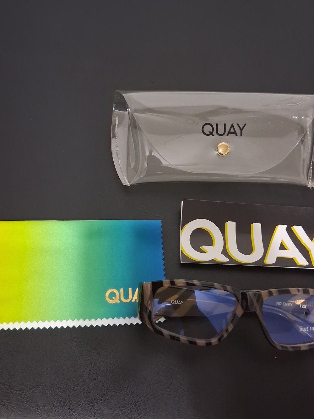 Quay Australia Tortoiseshell Frame with Blue-Light Lenses